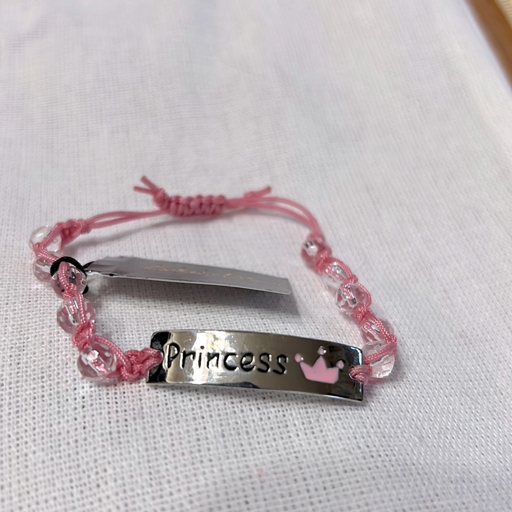 Cookie Lee Princess crystal slide bracelet